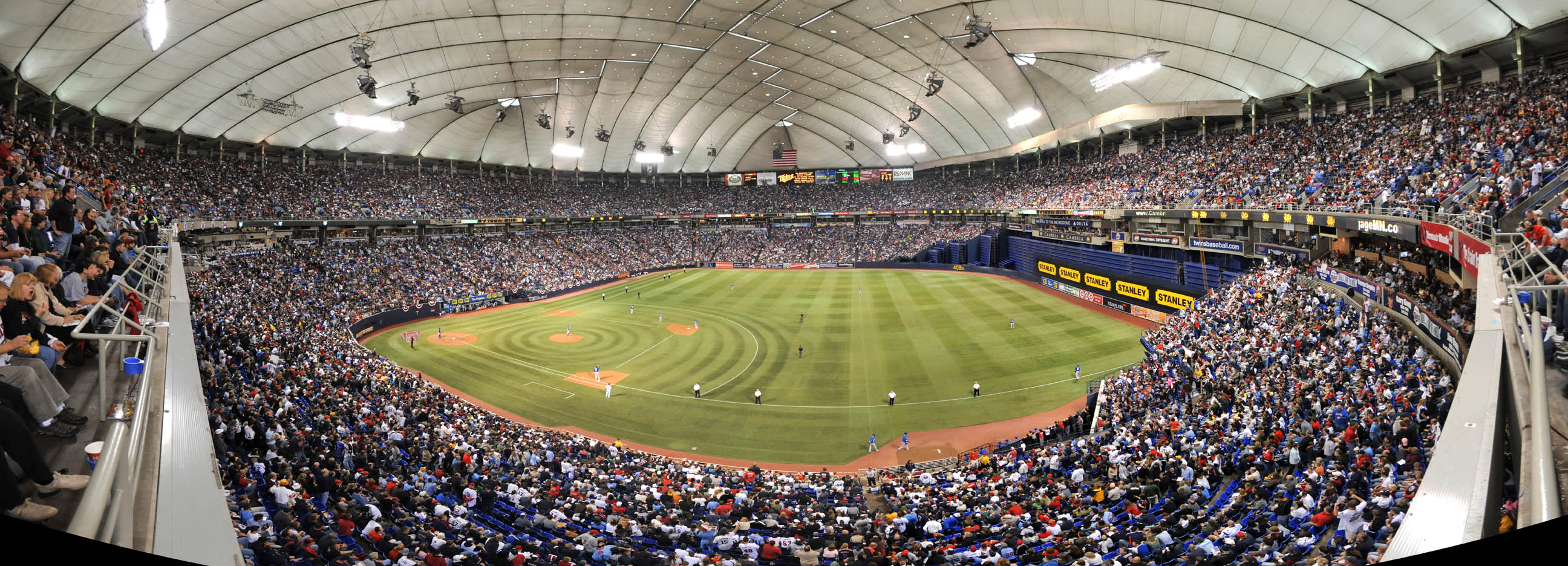 Minnesota Vikings Metrodome Panorama